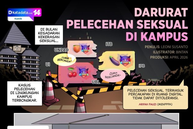 KOMIK: Darurat Pelecehan Seksual di Kampus