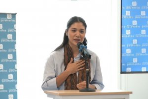 Franka Franklin Makarim, istri dari mantan Mendikbudristek Nadiem Makarim