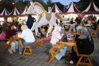 Pembukaan Festival Kuliner MakaN-MakaN (Foto: Katadata/Fauza Syahputra)