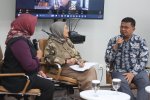Katadata Policy Dialogue: Nasib Industri Tanah Air di Bawah Bayang-Bayang Perang Global (Foto: Katadata/Fauza Syahputra)
