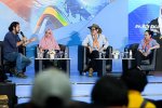 Sesi talkshow Wanadri Women Divers Expedition — Ibu Karang, yang dimoderatori Ramon Y. Tungka, menjadi salah satu momen paling berkesan di DXI 2026.