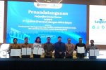 bank bjb dan PT Taspen menandatangani Perjanjian Kerja Sama layanan pembayaran Tabungan Hari Tua, Pensiun, Jaminan Kecelakaan Kerja, dan Jaminan Kemat
