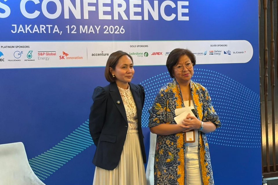 Ketua Panitia IPA Convex 2026, Teresita Listyani, dan Direktur Eksekutif IPA Marjolijn Wajong di Press Conference IPA, Jakarta Selatan, Selasa (12/1)