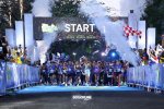 Ribuan pelari memadati garis start BOGORUN 2026 di Taman Budaya Sentul City, Kabupaten Bogor, Minggu (10/5/2026)
