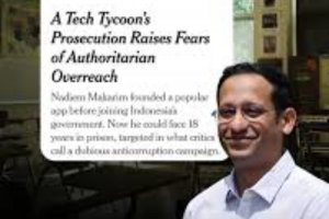 The Newyork Time Ikut Soroti Nadiem Makarim 