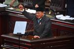 Presiden Prabowo berpidato dalam rapat paripurna DPR