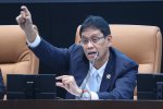 Konferensi Pers Penyampaian Kerangka Ekonomi Makro dan Pokok-Pokok Kebijakan Fiskal RAPBN Tahun Anggaran 2027 (Foto: Katadata/Fauza Syahputra)