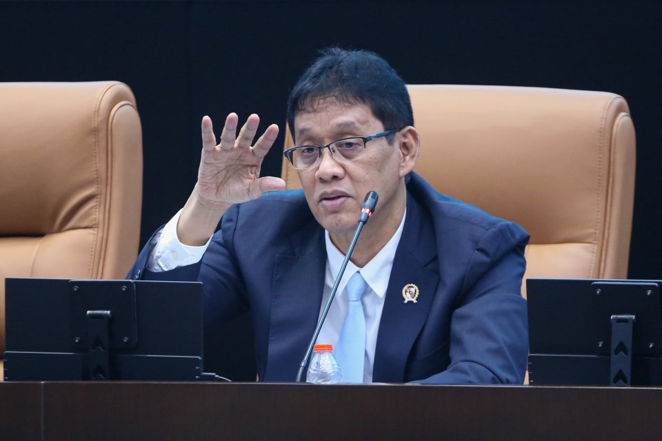Menteri Keuangan, Purbaya Yudhi Sadewa menyampaikan paparan pada konferensi pers Kerangka Ekonomi Makro dan Pokok-Pokok Kebijakan Fiskal RAPBN Tahun Anggaran 2027 di Kompleks Parlemen, Senayan, Jakarta, Rabu (20/5/2026).