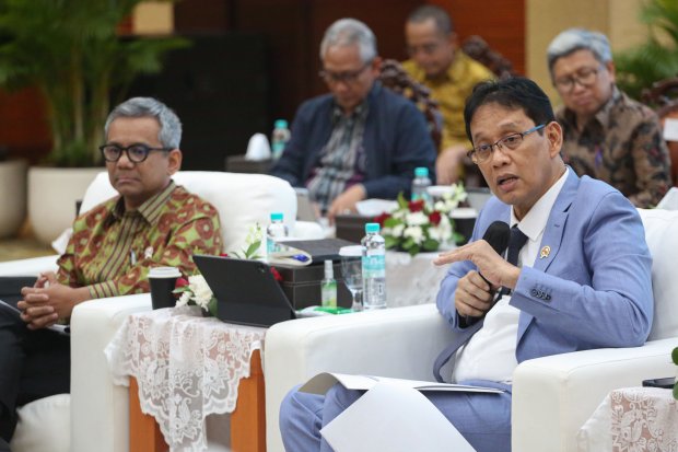 Konferensi pers APBN KiTa edisi Mei 2026 (Foto: Katadata/Fauza Syahputra)
