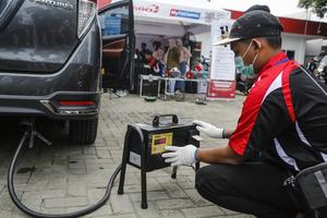 Layanan uji emisi gratis