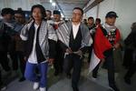 Sembilan WNI relawan Global Sumud Flotilla tiba di tanah air