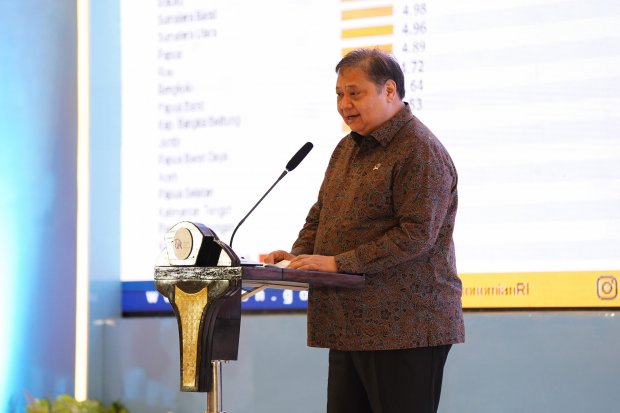 Konferensi Nasional Pengembangan Ekonomi Daerah (Foto: Katadata/Fauza Syahputra)