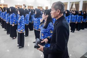 Pelantikan dan sumpah jabatan PNS di Ciamis