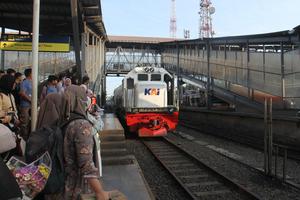 Jumlah penumpang di Stasiun Malang saat libur Idul Adha