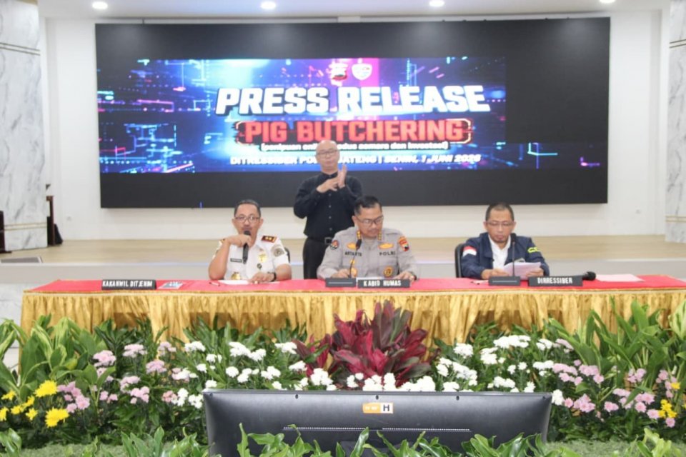 Polda Jateng, FBI, penipuan online,