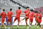 Latihan resmi Timnas Indonesia jelang FIFA Matchday