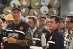 Menkeu Purbaya meninjau Pelabuhan Tanjung Priok