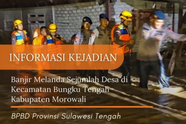 Sulawesi Dikepung Banjir, Diguncang Gempa