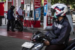 Harga BBM nonsubsidi jenis Pertamax naik