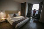 Ilustrasi kamar hotel