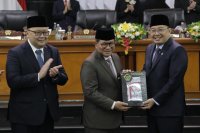 Gubernur DKI Jakarta Pramono Anung menerima opini Wajar Tanpa Pengecualian (WTP) 