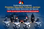 10 Ruas Jalan Ditutup Karena Kunjungan Presiden Jerman