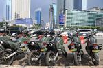 Pengamanan aksi mahasiswa di Jakarta