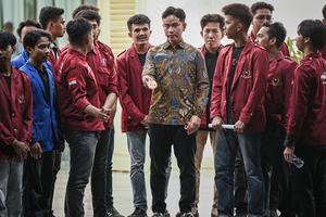 Wapres temui mahasiswa pendemo di Istana Wakil Presiden