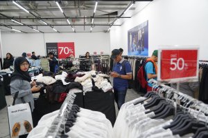 Festival Jakarta Great Sale 2026 (Foto: Katadata/Fauza Syahputra)