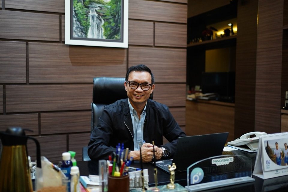 Pendiri sekaligus Chief Executive Officer (CEO) Pancasakti Putra Kencana, Suwandy Tasmadi. 