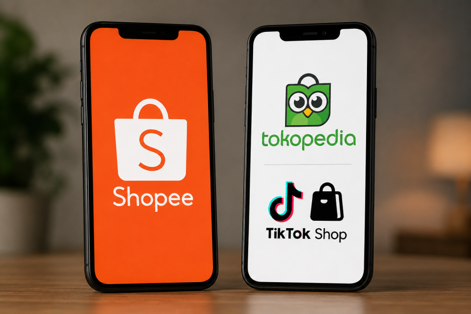Shopee, lpem ui, Tokopedia TikTok Shop