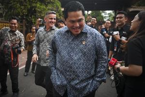Menpora dan pelatih Timnas Indonesia bertemu Presiden Prabowo di Hambalang