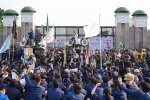 Mahasiswa Trisakti Demo di DPR, Bawa Tiga Tuntutan Rakyat (Foto: Katadata/Fauza Syahputra)