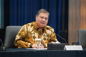 Konferensi Pers Stimulus Pertumbuhan Ekonomi Semester II Tahun 2026 (Foto: Katadata/Fauza Syahputra) 