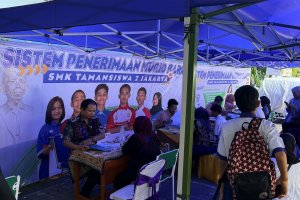 Pendaftaran Sistem Penerimaan Murid Baru SMK Taman Siswa 2 Jakarta, salah satu sekolah yang menjalani program Sekolah Swasta Gratis dari Pemprov DKI J
