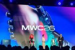 Dua robot humanoid bernama Vita Boy dan Flash membuka acara Mobile World Congress (MWC) Shanghai, Rabu (24/6/2026)