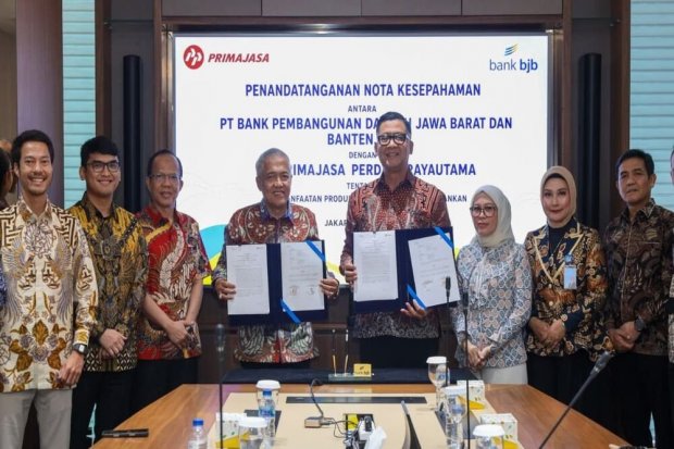 bank bjb dan Primajasa Bersinergi Perkuat Ekosistem Bisnis dan Layanan Keuangan