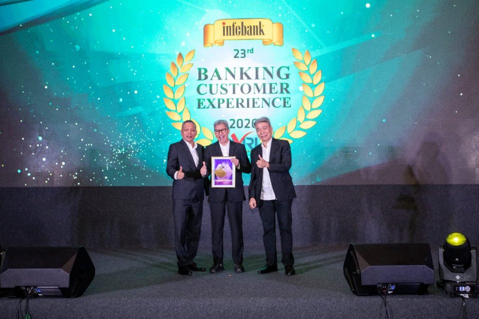bank bjb meraih penghargaan dalam ajang 23rd INFOBANK-MRI Banking Service Excellence Appreciation 2026, Jumat (26/6/2026).