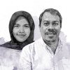 Weni Lidya Sukma dan Kadir Ruslan