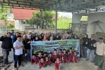 PT Pegadaian (Persero) Cabang Praya menyerahkan bantuan material bangunan untuk mendukung pembangunan ruang kelas baru di Yayasan Insan Tangkas, Kecam