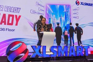 Penandatanganan nota kesepahaman Kemenaker dengan XLSmart