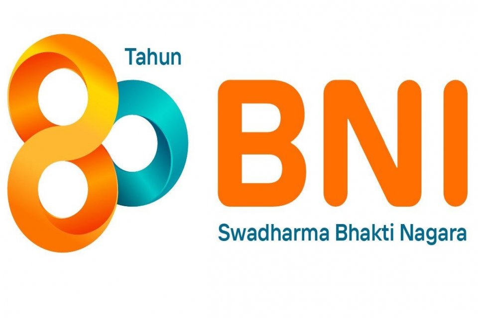 Logo HUT ke-80 BNI