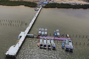 Fasilitas Pelabuhan Kampung Nelayan Merah Putih Rempang