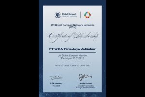 Keanggotaan WTJJ dalam United Nations Global Compact Network Indonesia (IGCN) menjadi langkah strategis untuk mendukung pencapaian Tujuan Pembangunan 