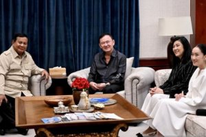 Prabowo Terima Thaksin