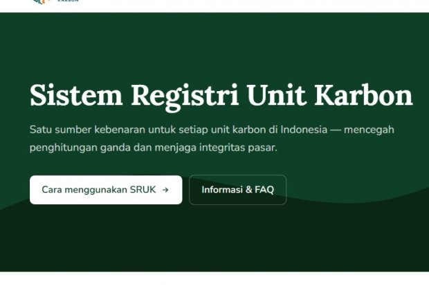 SRUK Diluncurkan, Empat Proyek Karbon Kehutanan Siap Diperdagangkan