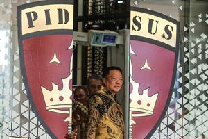 Konferensi pers Jampidsus Febrie Adriansyah