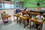 Pelaksanaan MBG hari pertama sekolah