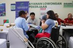 penyandang disabilitas dalam job fair disabilitas
