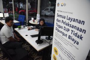 Realisasi penerimaan pajak semester I-2026